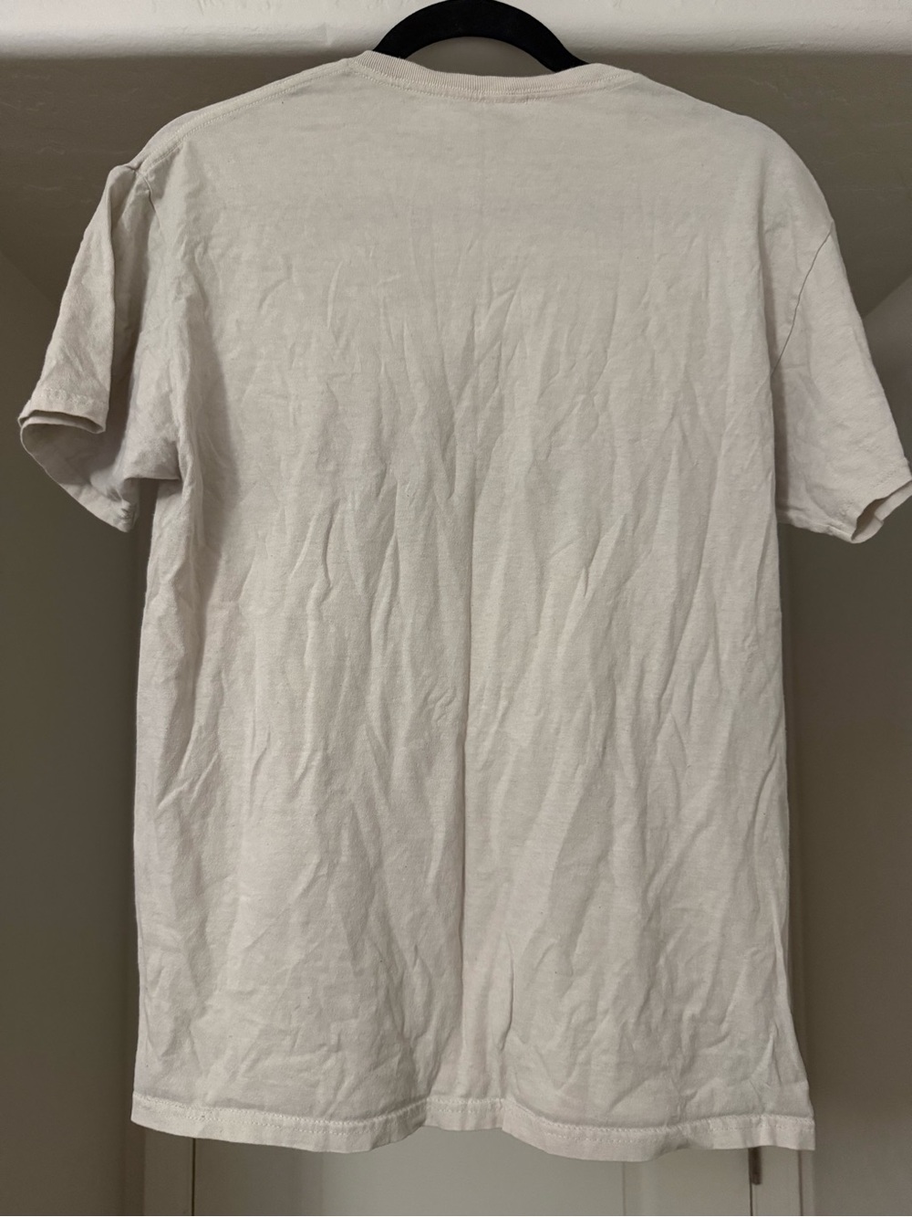 AC/DC White Short Sleeve Vintage Band Tee with ‘High Voltage’ Logo - Picture 2 of 3